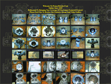Tablet Screenshot of projectbourke.com